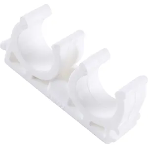 Крепление настен.  двойное PP-R D  20 (белое) Valfex 10161020 thumbnail